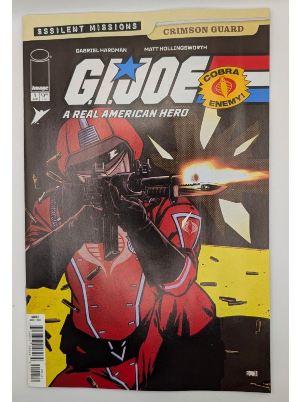GI Joe Cobra Silent Missions Crimson Guard # 1 Variant Set Image 2026 - Picture 3 of 4